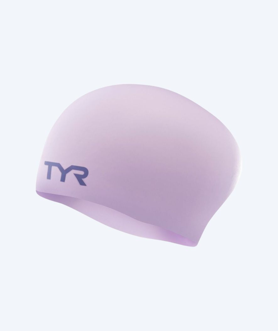 TYR uimalakki pitkille hiuksille - Silikoni - Vaaleanpunainen