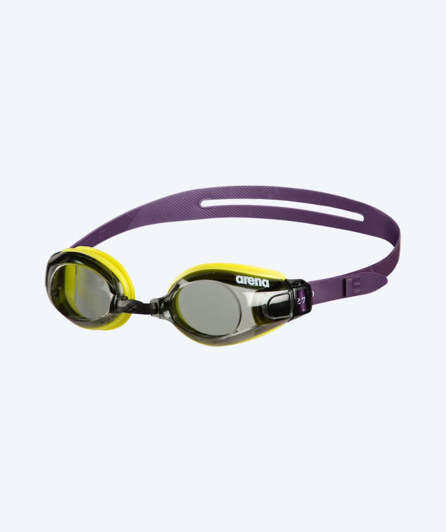 Arena uimalasit kuntoiluun - Zoom X-Fit - Keltainen (Smoke linssi)