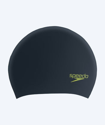 Speedo uimalakki junioreille (6-16) - Plain - Musta/vihreä