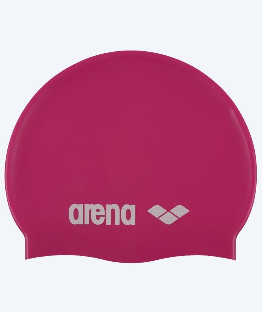 Arena uimalakki junioreille (6-12) - Classic Silicone - Pinkki