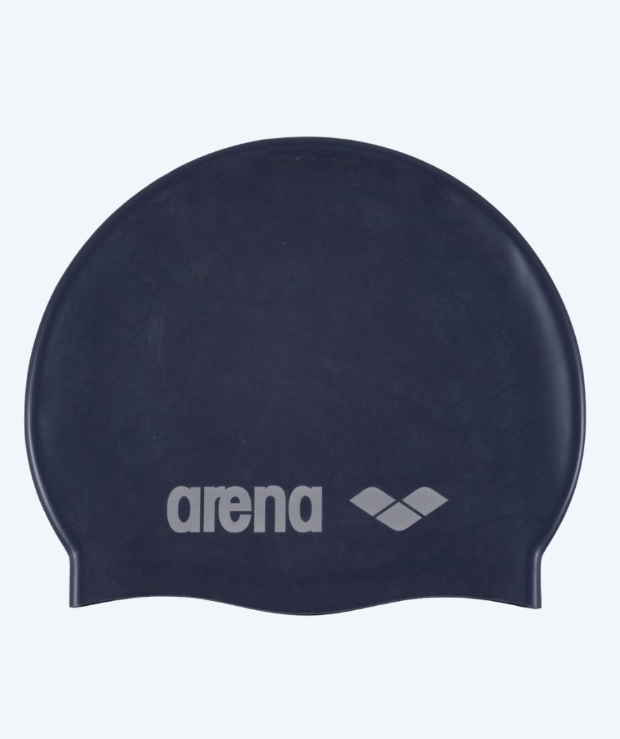 Arena uimalakki junioreille (6-12) - Classic Silicone - Tummansininen/harmaa