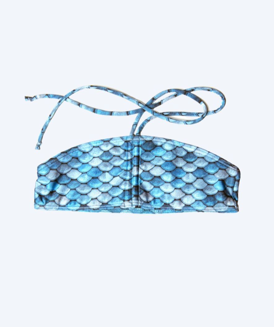 Kuaki Mermaids merenneitobikinin yläosa tytöille - Sininen