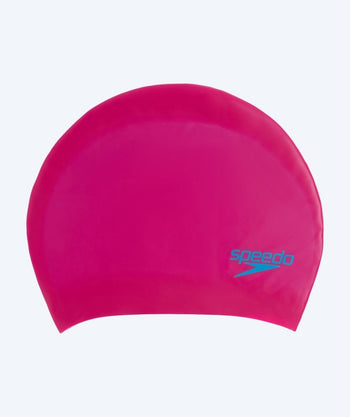 Speedo uimalakki junioreille (6-16) - Plain - Pinkki/sininen