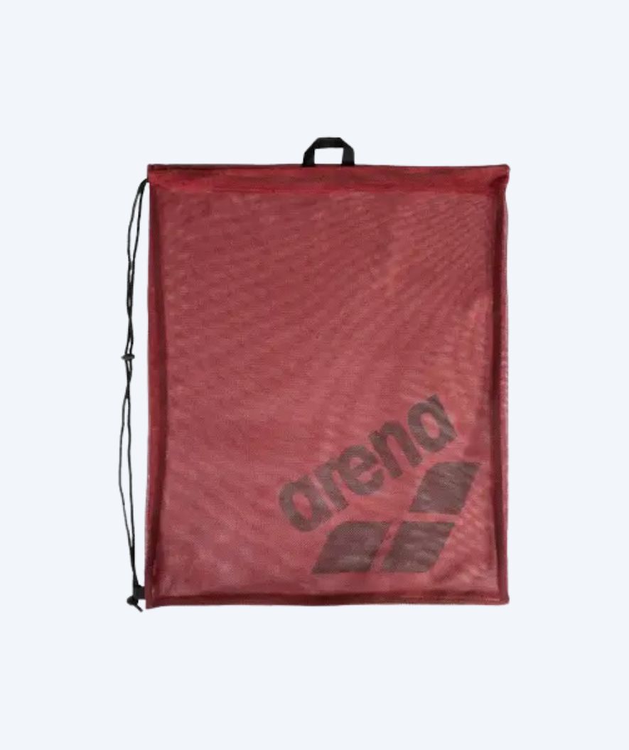 Arena uimaverkko - One Go Mesh - Tummanpunainen