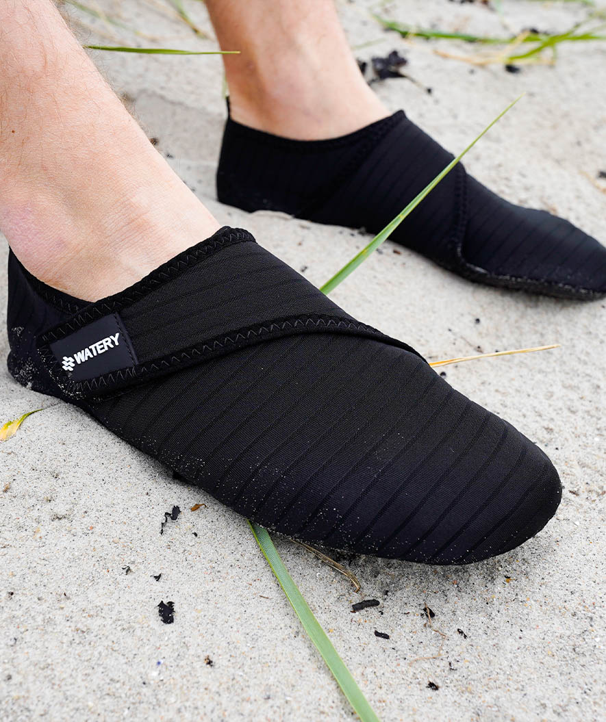 Watery neopreeniuimakengät aikuisille - Poseidon - Musta