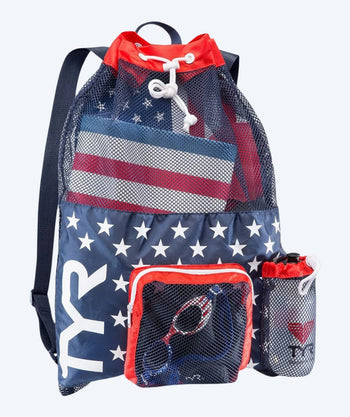 TYR verkkokassi - Big Mesh Mummy 40L - USA