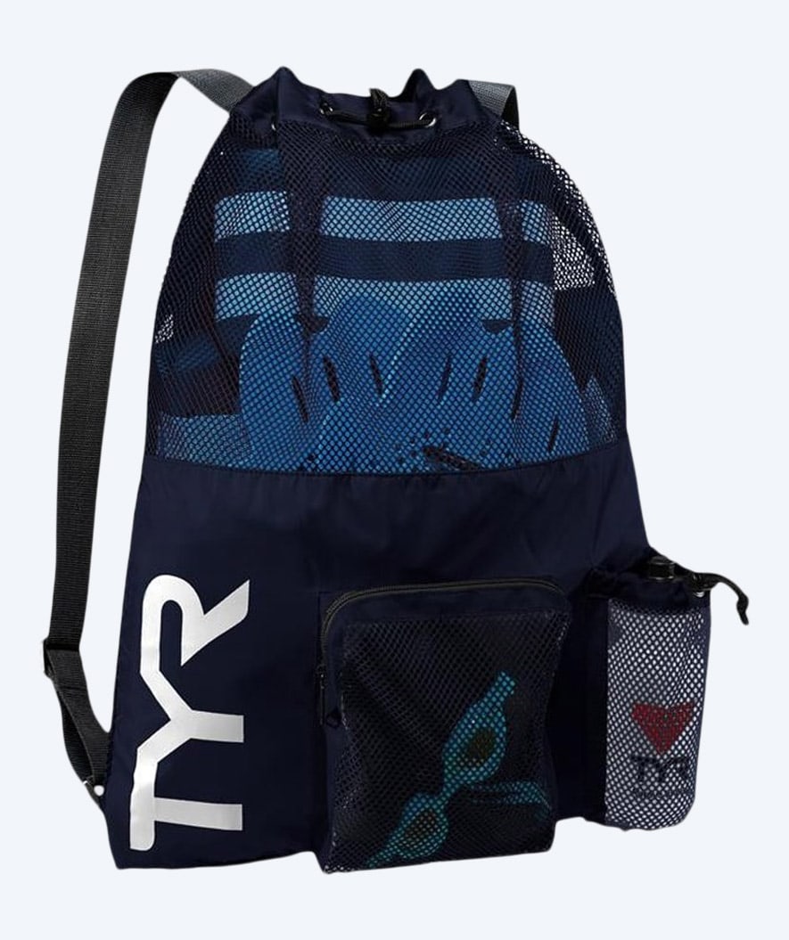 TYR verkkokassi - Big Mesh Mummy 40L - Tummansininen