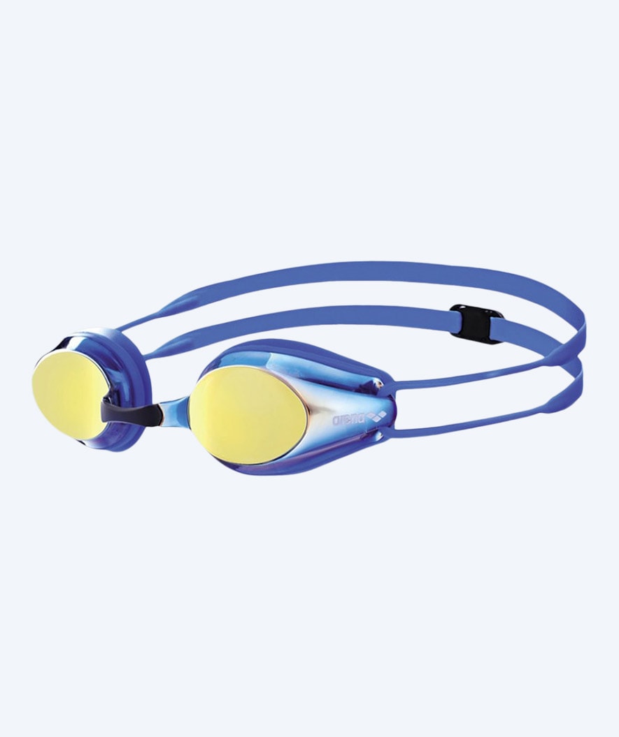 Arena kilpailu-uimalasit lapsille (6-12) - Tracks Mirror - Vaaleansininen