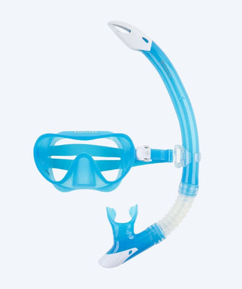 Aqualung Combo snorkkelisetti aikuisille - Nabul - Sininen/valkoinen
