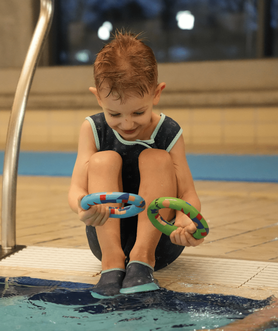 Watery sukellusrengas - 13 cm - Sininen