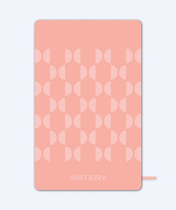 Watery mikrokuitupyyhe (175 x 110 cm) - Rafferty - Blurish Pink