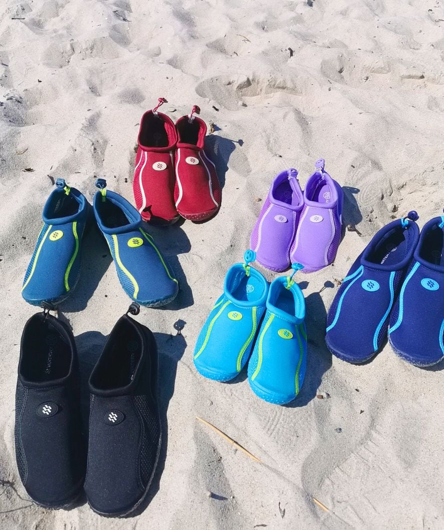 Watery uimakengät lapsille - Spinner - Punainen