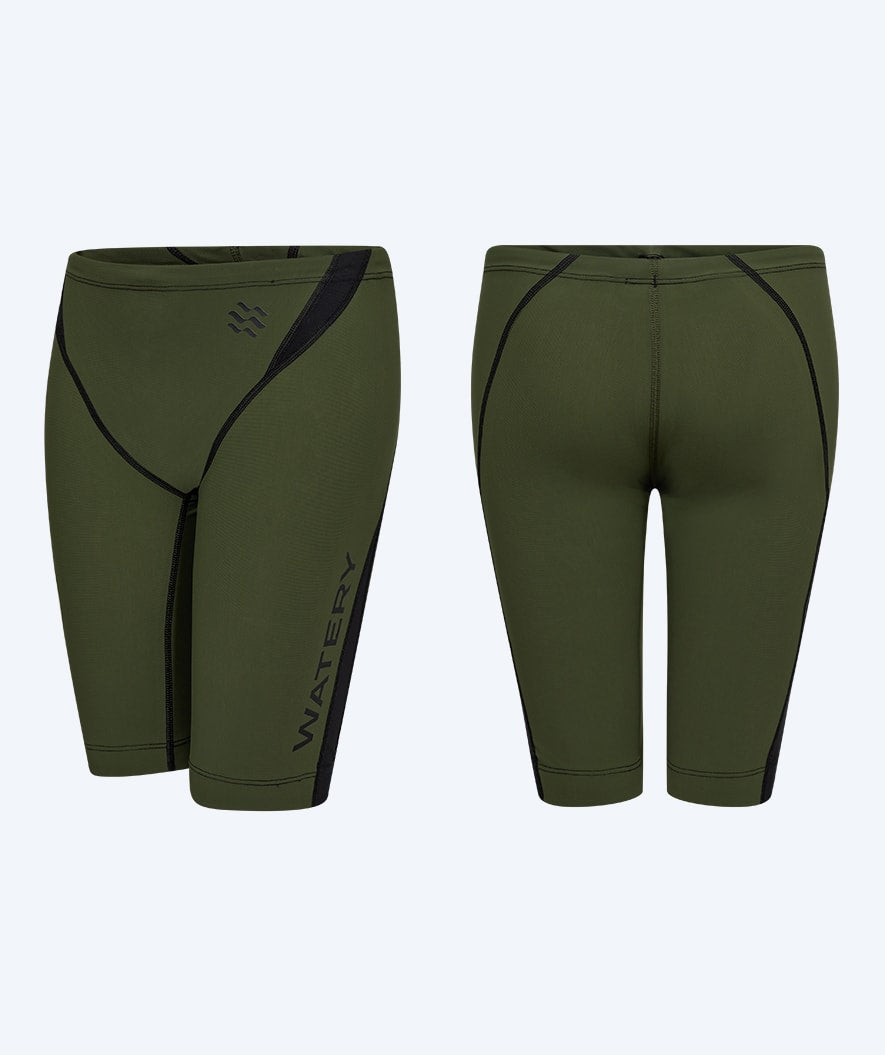 Watery kilpailu-uimahousut pojille - Rapidskin 2.0 - Vihreä