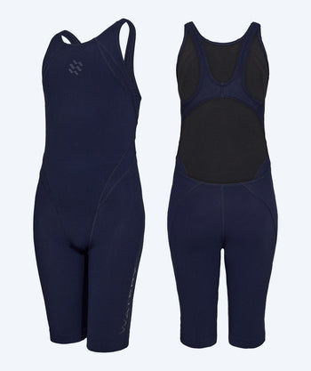 Watery kilpauimapuku tytöille - Rapidskin 2.0 - Tummansininen