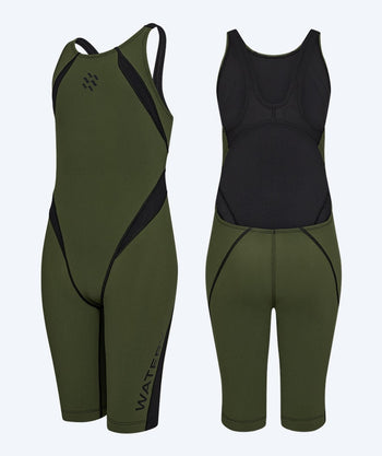 Watery kilpailu-uimapuku tytöille - Rapidskin 2.0 - Vihreä