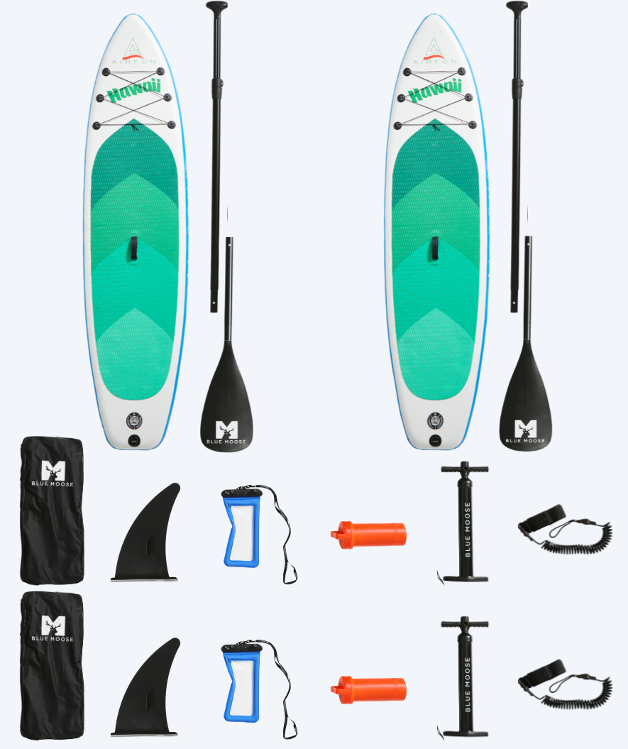 Pakettitarjous: 2x Watery Global puhallettava SUP-lauta 10'6 - Limited