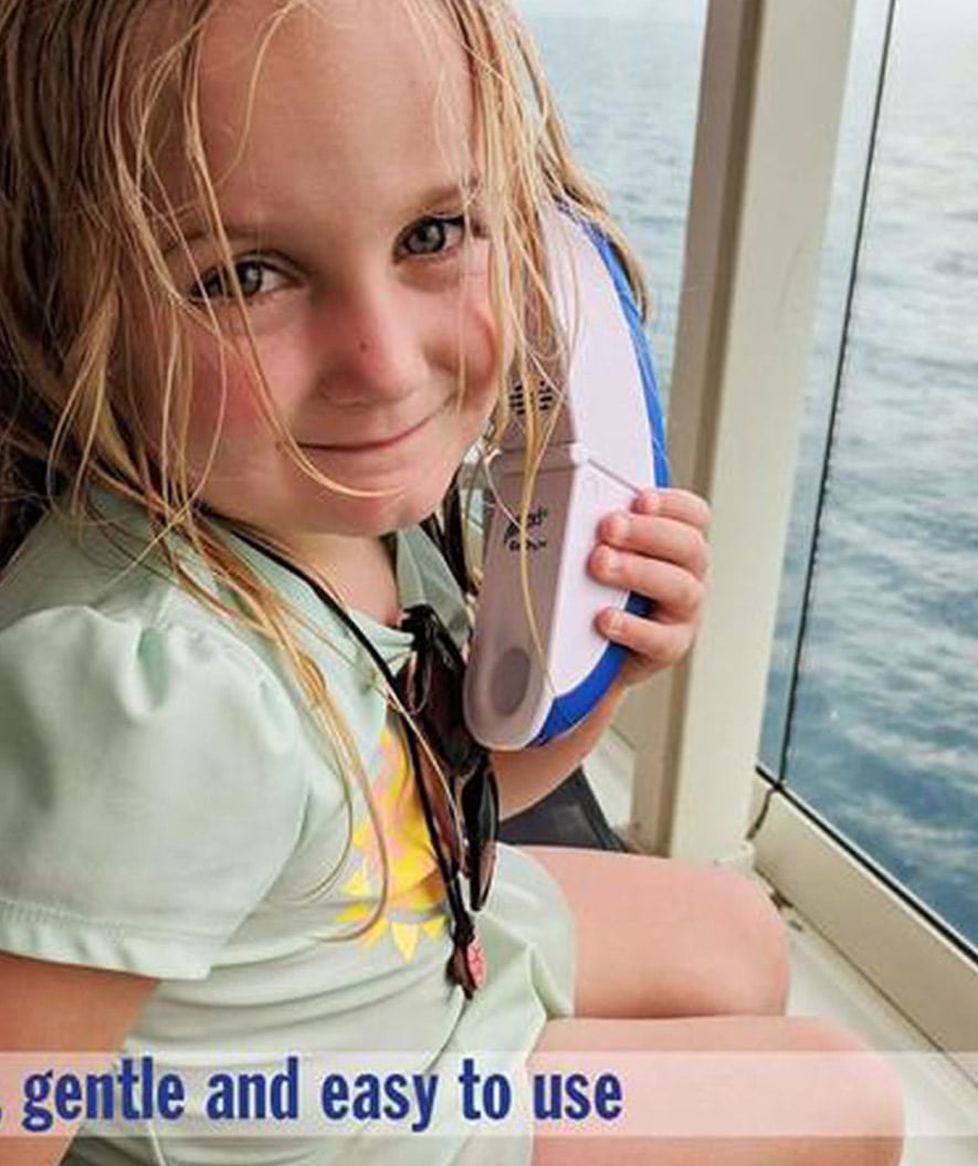 Mack's korvakuivain veden poistoon korvista