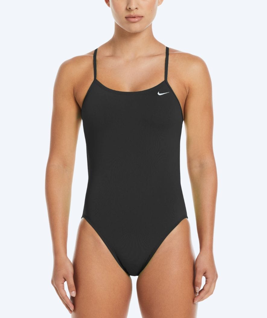 Nike uimapuku naisille - Hydrastrong Cutout - Musta