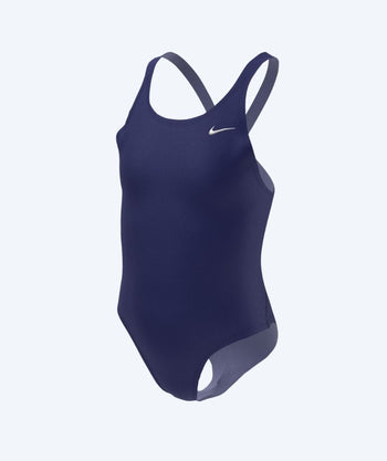 Nike uimapuku tytöille - Hydrastrong Fastback - Tummansininen