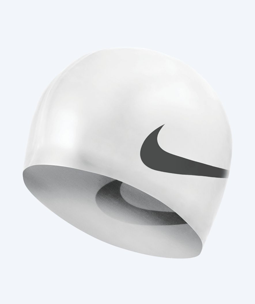 Nike uimalakki - Big Swoosh - Valkoinen/musta