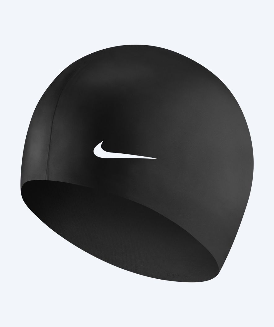 Nike uimalakki junioreille (6-16) - Solid - Musta