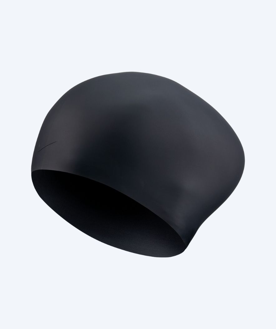Nike uimalakki pitkille hiuksille - Musta