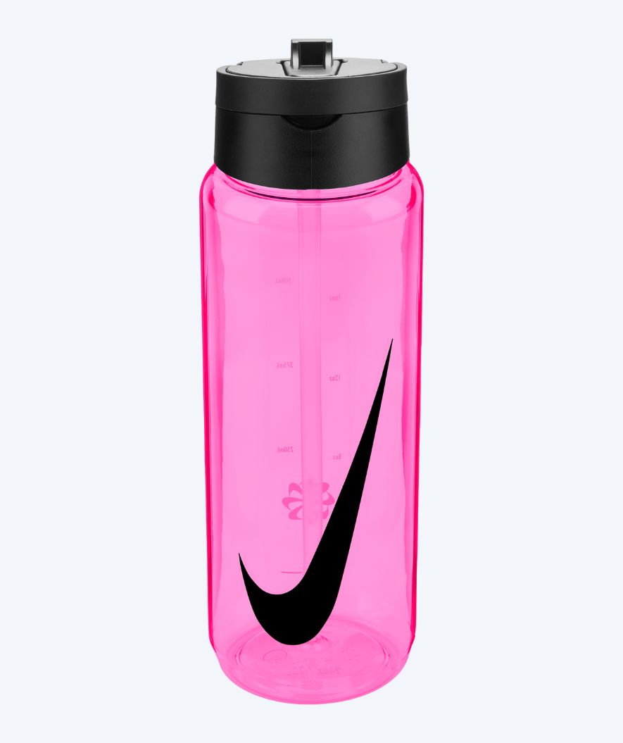 Nike vesipullo - Renew Recharge Straw - Pinkki/musta