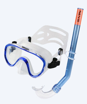 SEAC Combo snorkkelisetti lapsille (yli 3 vuotiaille) - Marina - Sininen