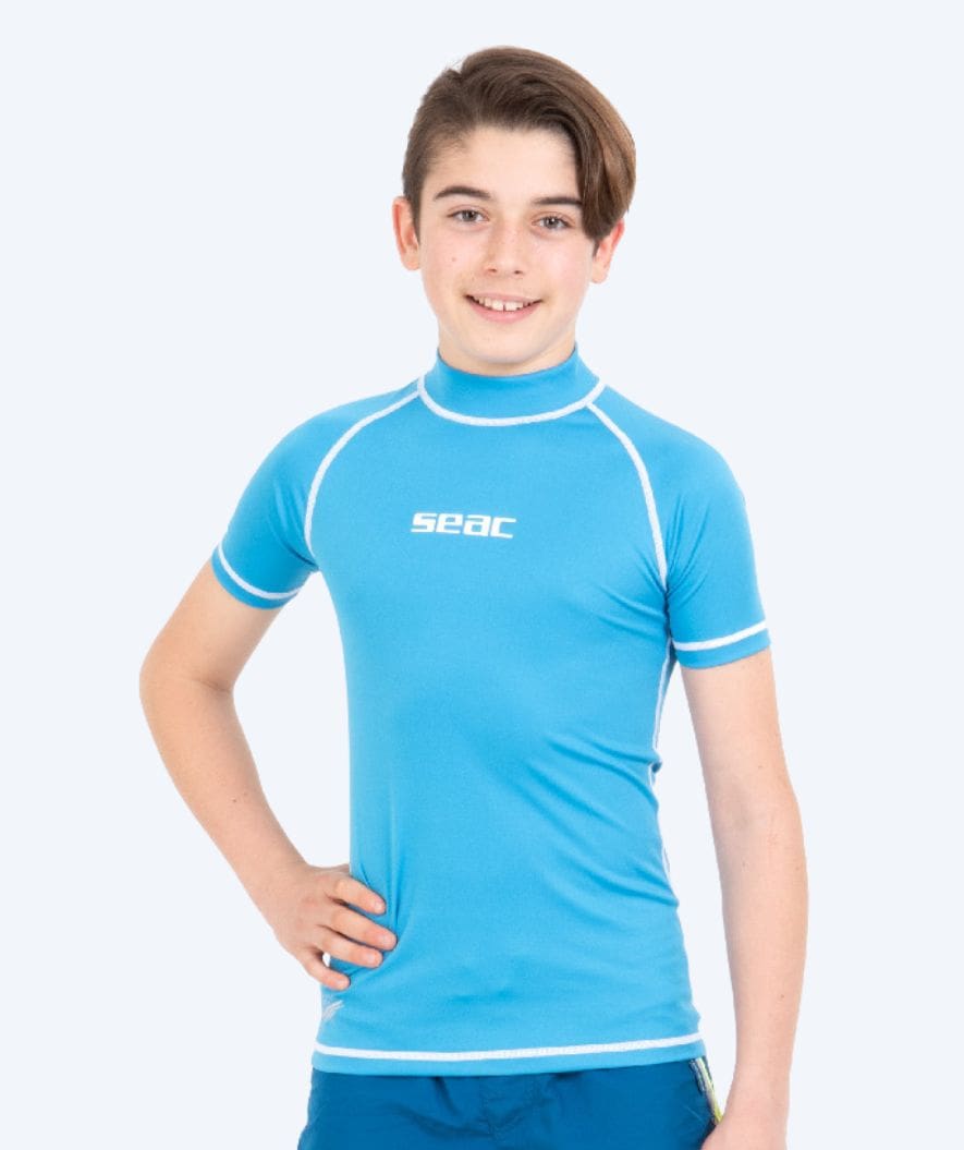 SEAC UV-paidat lapsille - T-Sun Short - Sininen/valkoinen