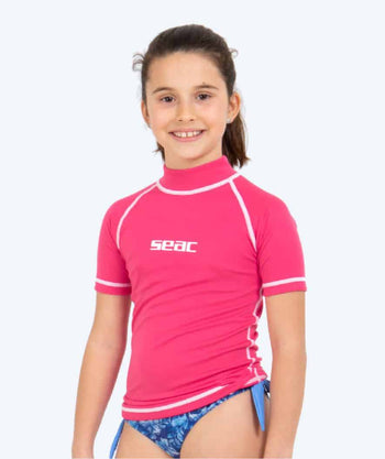 SEAC UV-paidat lapsille - T-Sun Short - Pinkki/valkoinen