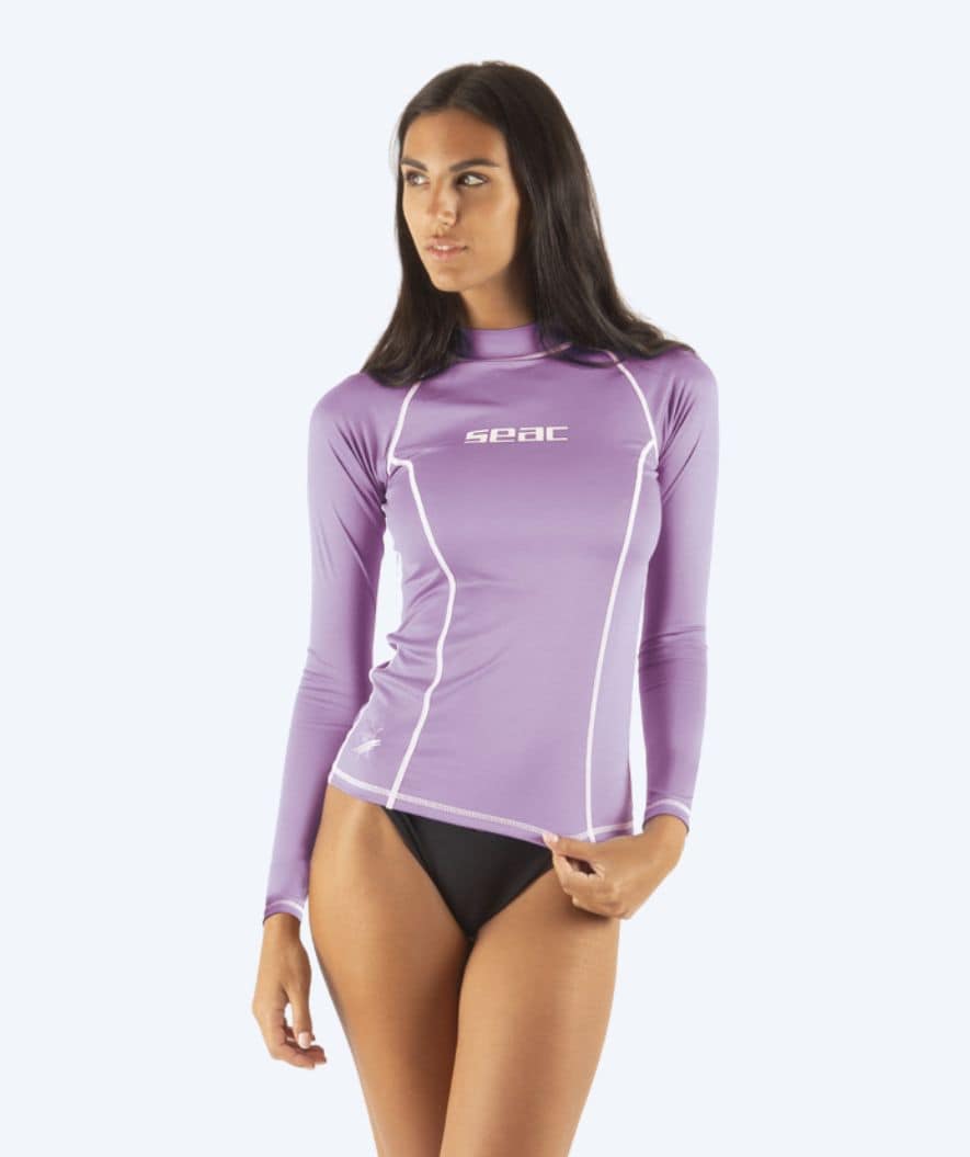 SEAC UV-paidat naisille - T-Sun Long - Violetti/valkoinen