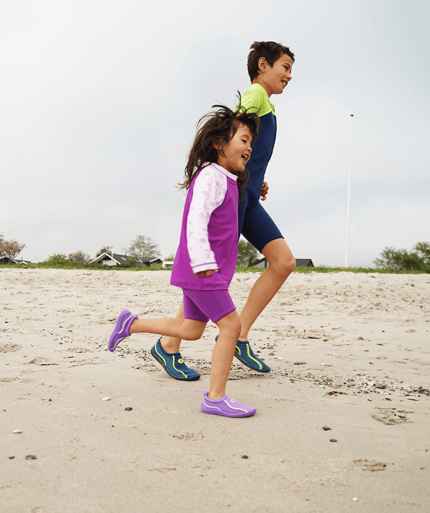 Watery uimakengät lapsille - Spinner - Punainen