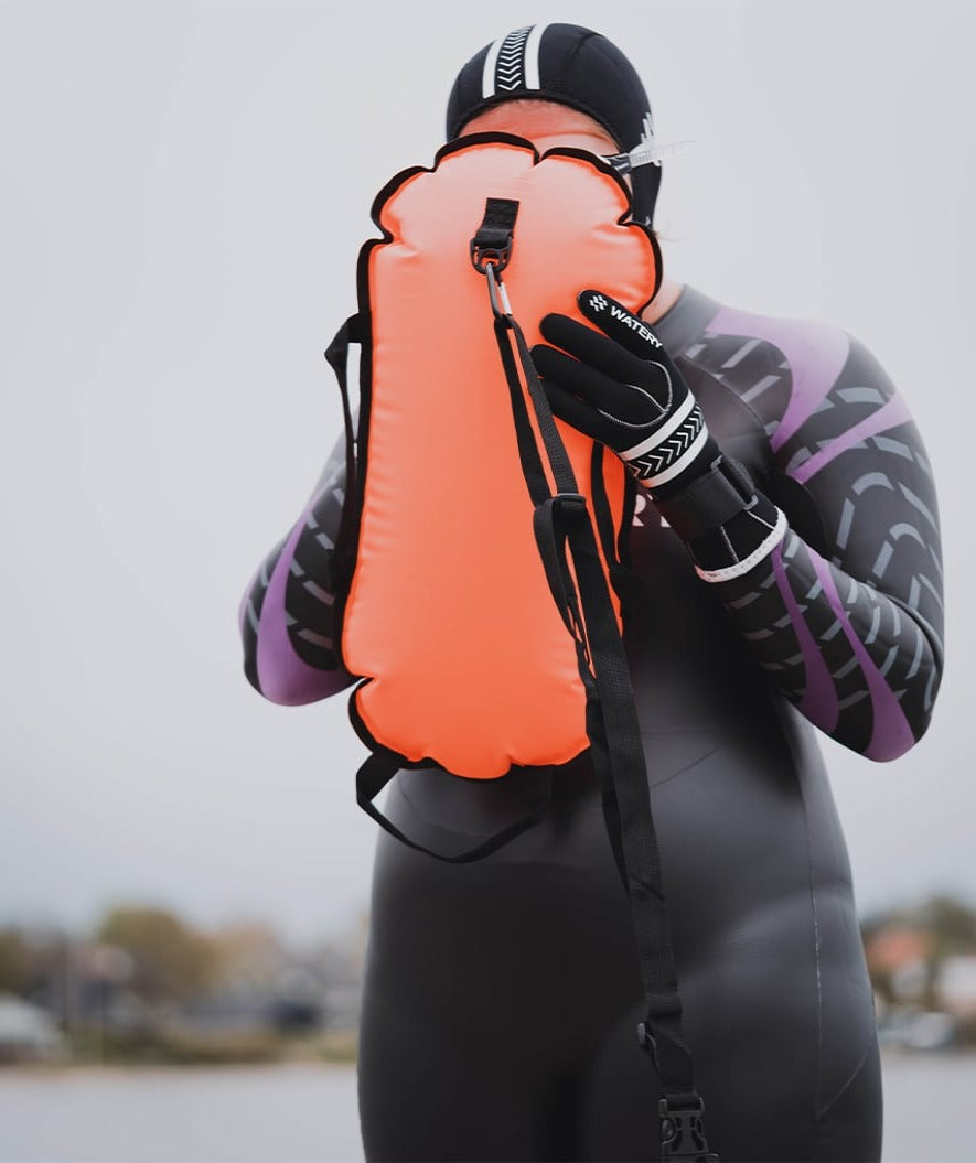 Watery uintipoiju - Kantohihnat 28L - Oranssi