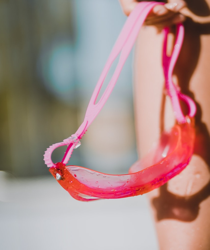 Watery uimalasit lapsille - Mantis 2.0 - Atlantic Pinkki/läpinäkyvä