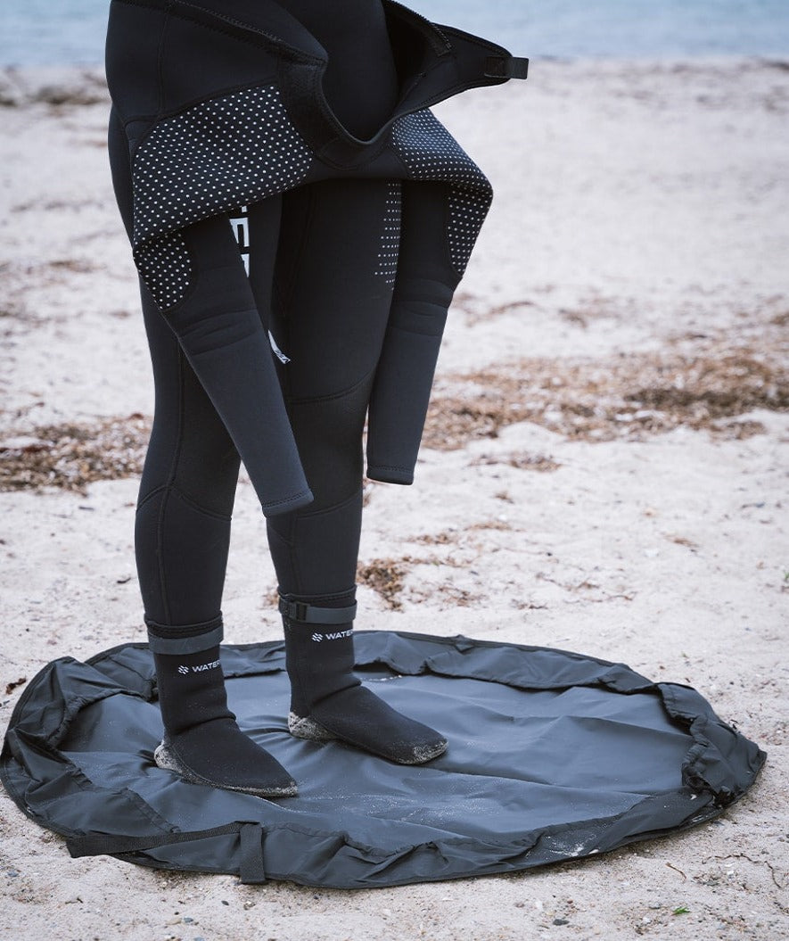 Watery märkäpuvun vaihtoalusta - Oxford - Musta