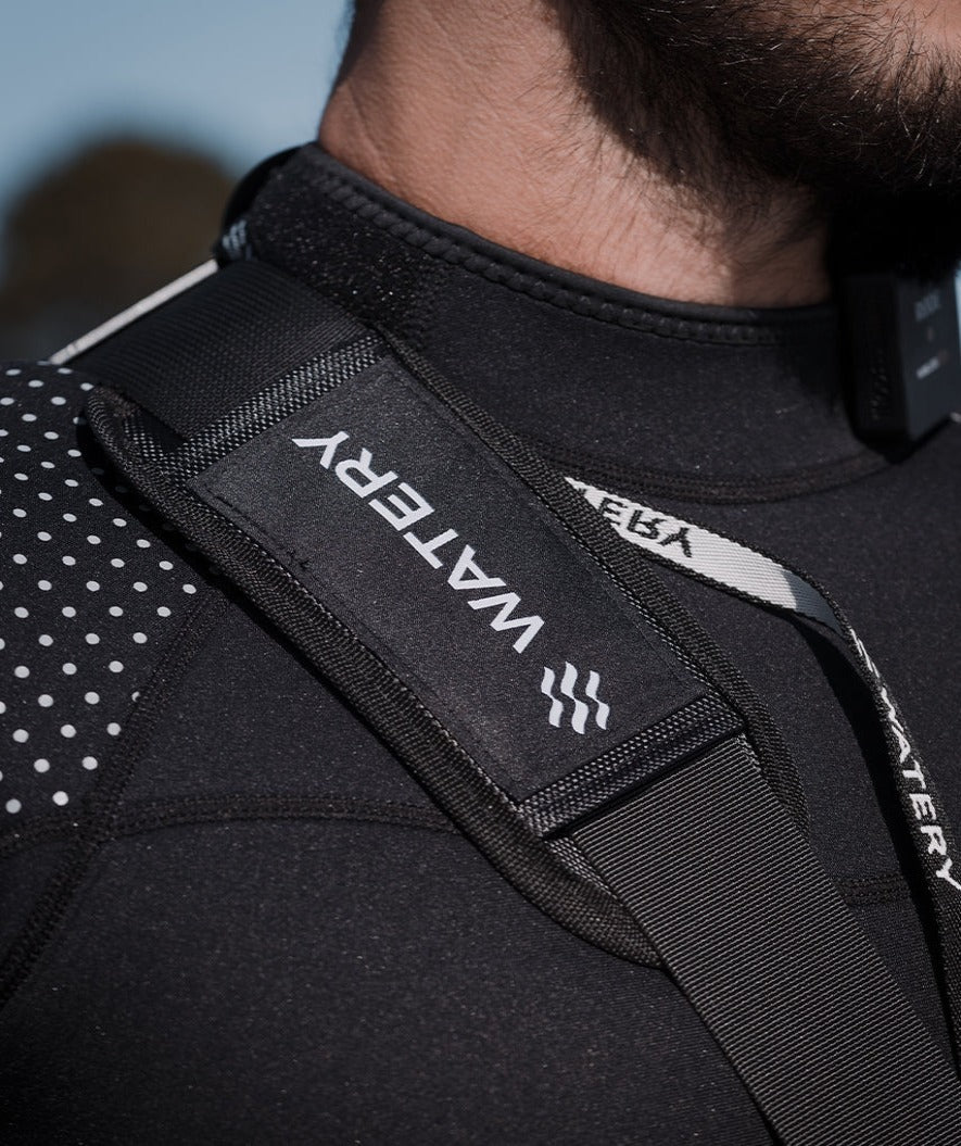 Watery SUP-laudan kantohihna - Musta