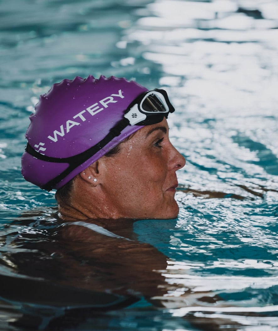 Watery uimalakki (yli 10-vuotiaille) - Signature - Oranssi