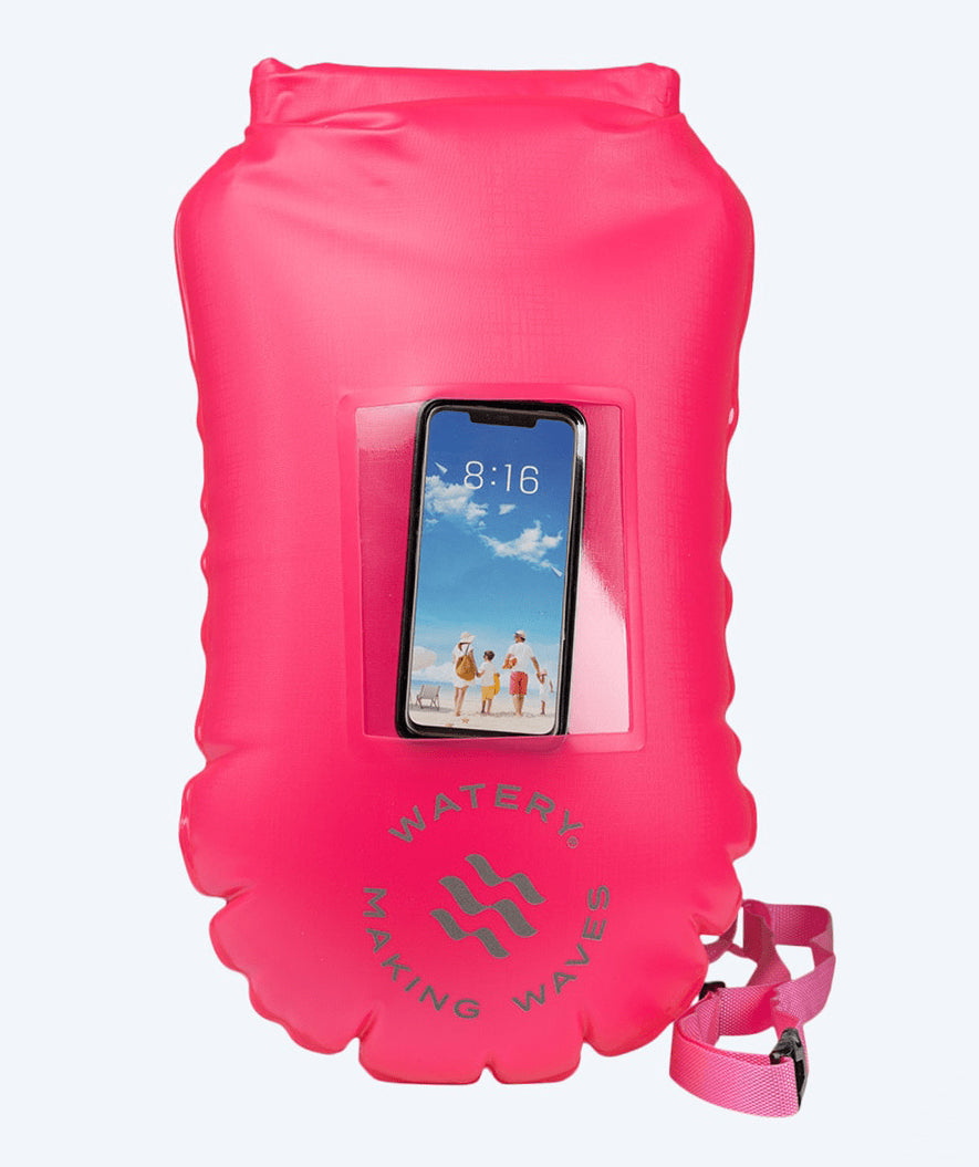 Watery avovesiuintipoiju uintiin - Window PVC 28L - Pinkki