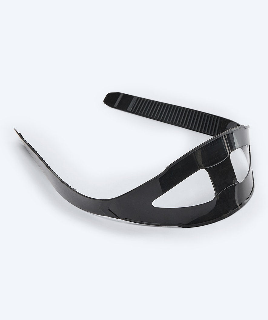 Watery 02 silikonihihna maskille - Musta