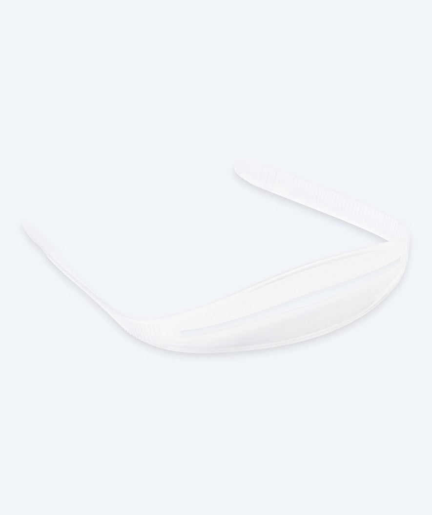 Watery 04 silikonihihna sukellusmaskille - Läpinäkyvä