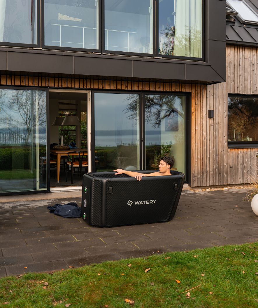 Watery ilmatäytteinen kylmäallas - Ace - Musta