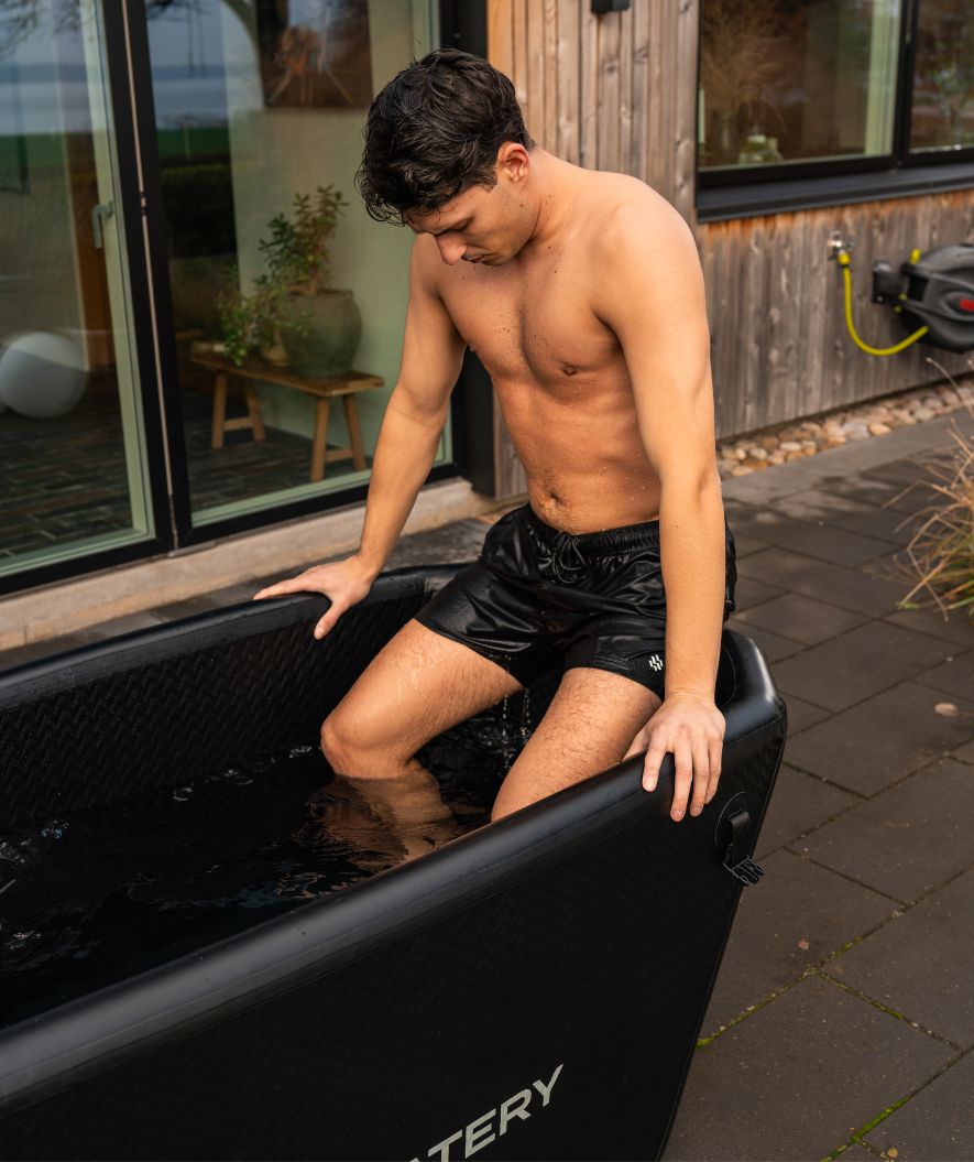 Watery ilmatäytteinen kylmäallas - Ace - Musta