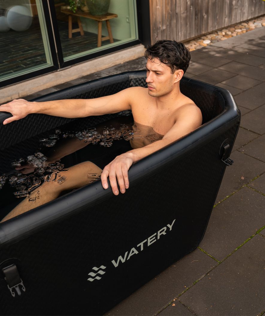 Watery ilmatäytteinen kylmäallas - Ace - Musta