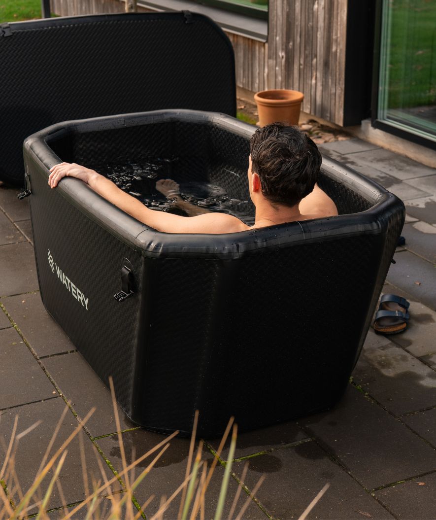 Watery ilmatäytteinen kylmäallas - Ace - Musta