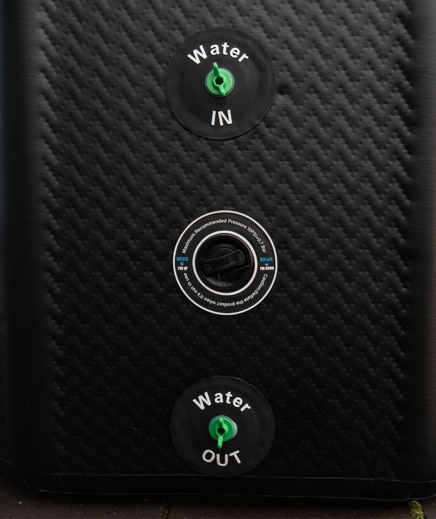 Watery ilmatäytteinen kylmäallas - Ace - Musta