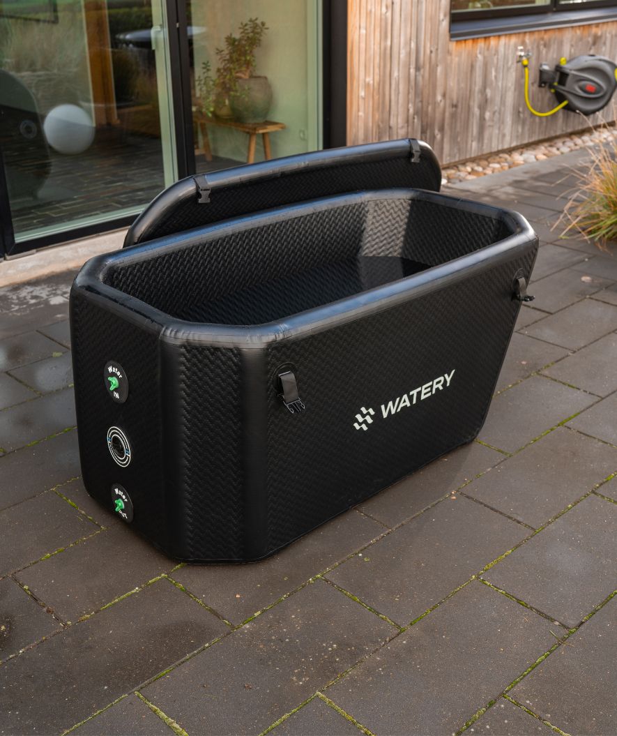 Watery ilmatäytteinen kylmäallas - Ace - Musta