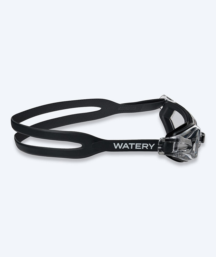 Watery likinäkö uimalasit vahvuuksilla lapsille - (-1.5) - (-7.0) - Baffin - Musta