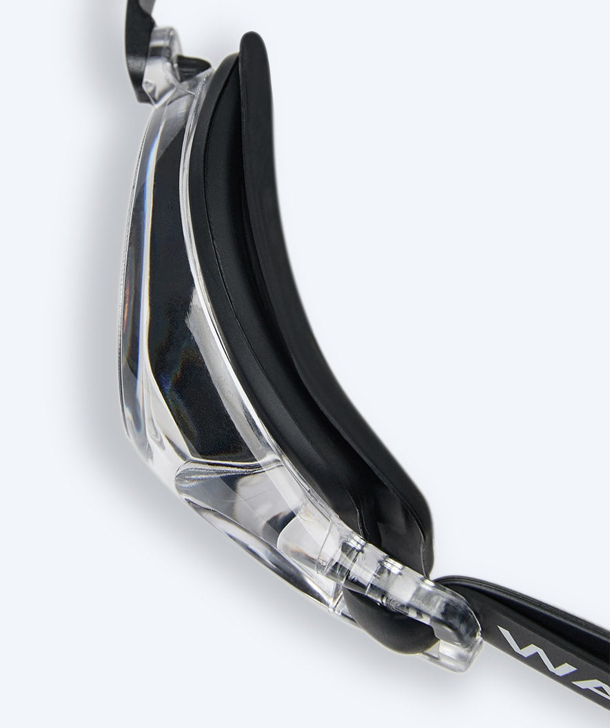 Watery likinäkö uimalasit vahvuuksilla lapsille - (-1.5) - (-7.0) - Baffin - Musta