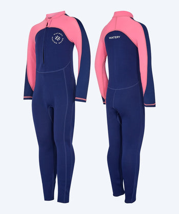 Watery UV-märkäpuku lapsille - Calypso Full-Body - Pinkki