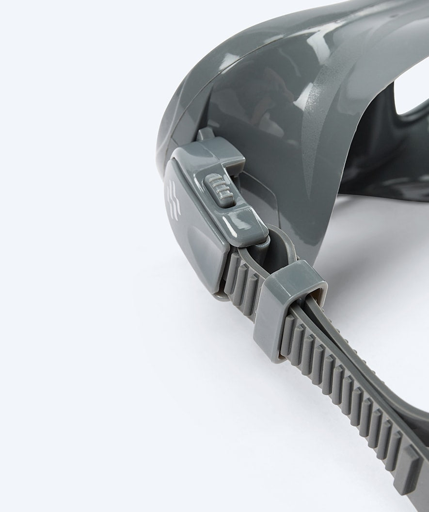 Watery sukellusmaski lapsille (4-12) - Cliff - Harmaa